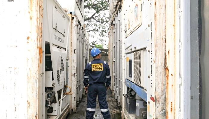 jual reefer container carrier