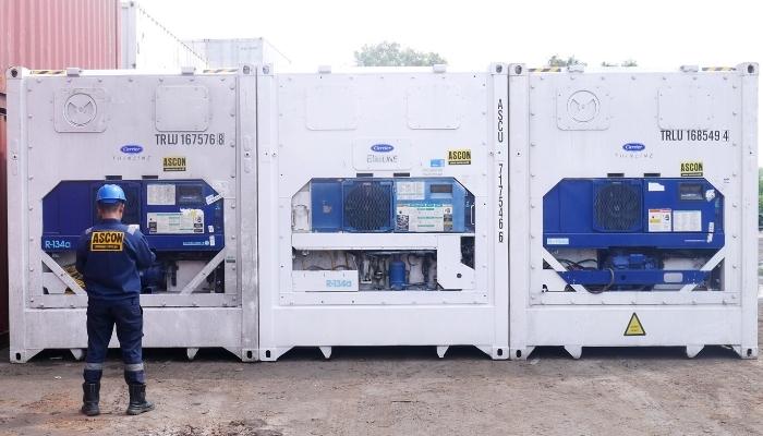 jual container pendingin bekas