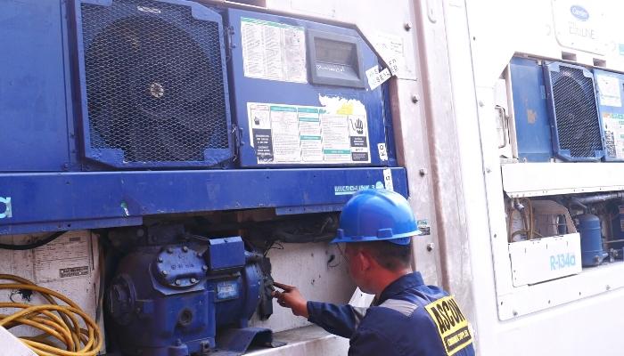 sewa container pendingin daikin