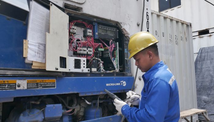 harga chiller container baru