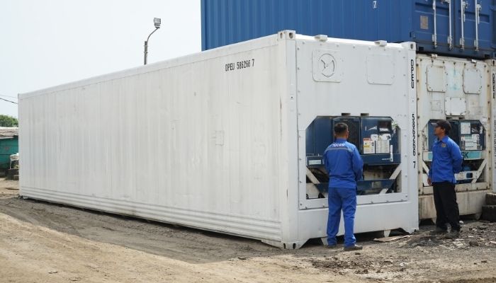 container pengontrol suhu