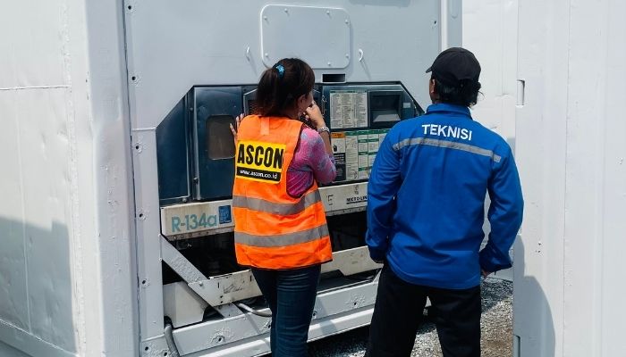 reefer cargo container