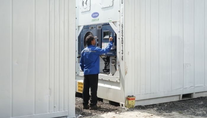 unit pendingin kontainer