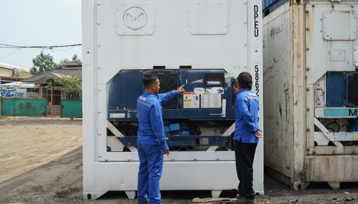 harga rental reefer container
